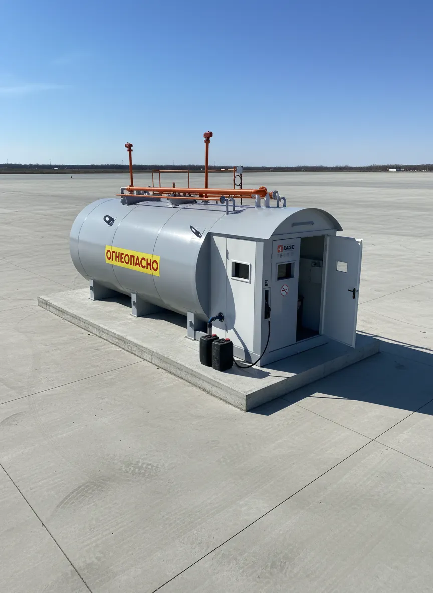 IoT (Интернет вещей) в обслуживании инфраструктуры модульных АЗС