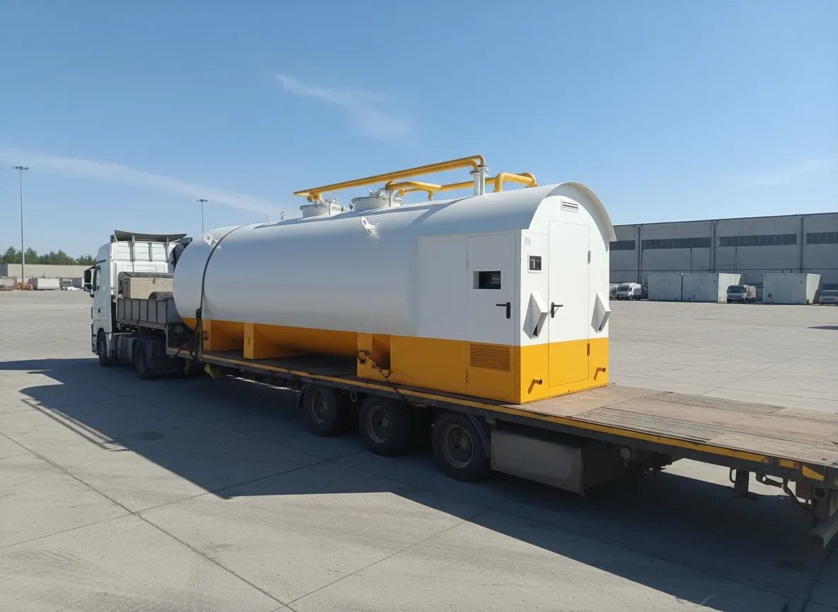 Система пожаротушения в модульной АЗС: нормы и оборудование