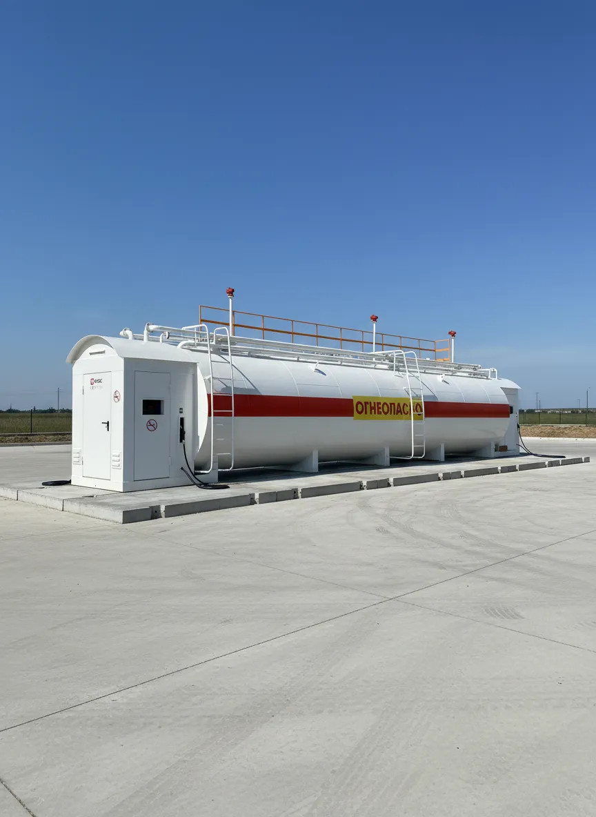 Обслуживание насосных агрегатов в топливозаправочных модулях