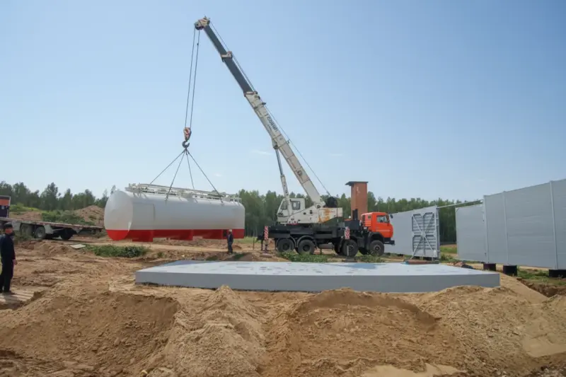 Обслуживание насосных агрегатов в топливозаправочных модулях